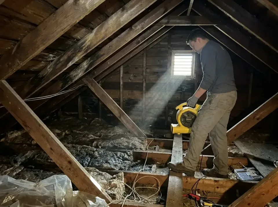 attic-water-damage-drying-proc-007 — frequently asked questions, Emergency Water Extraction & 24/7 Flood Response in Blue Ri…